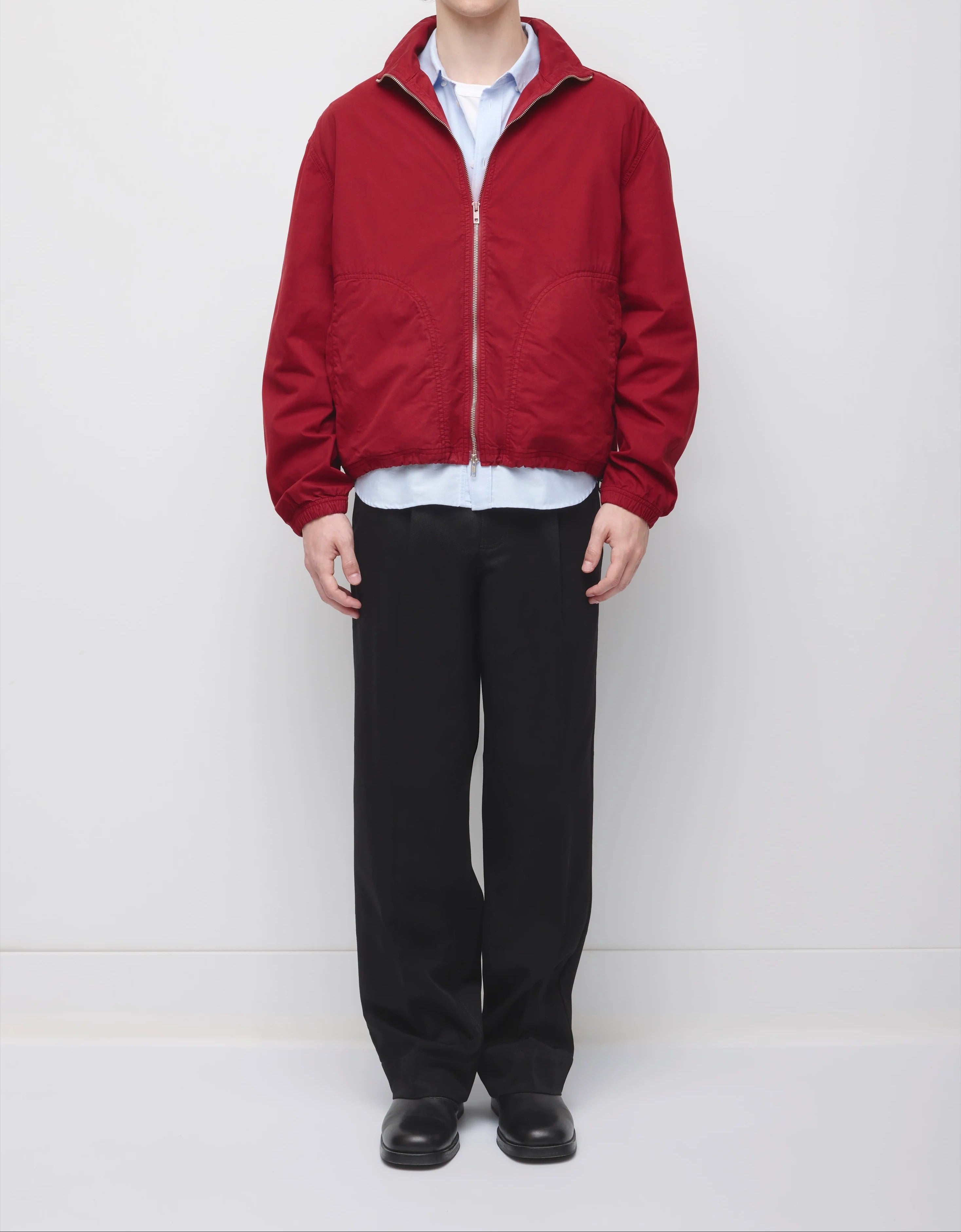 Herrenjacke mit Stehkragen