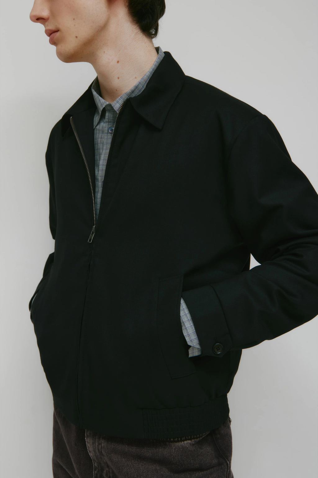 Schwarze Jacke