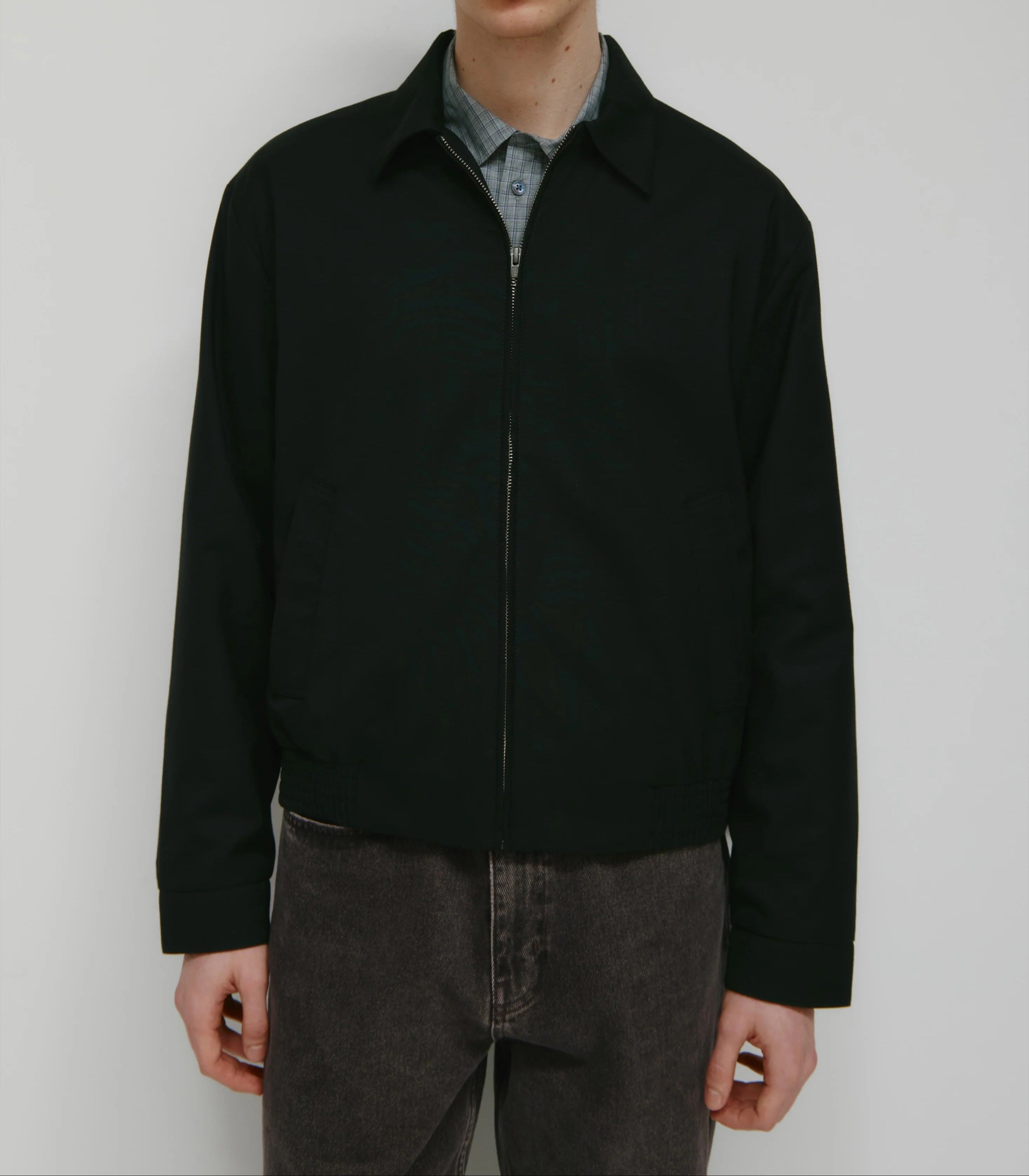 Schwarze Jacke