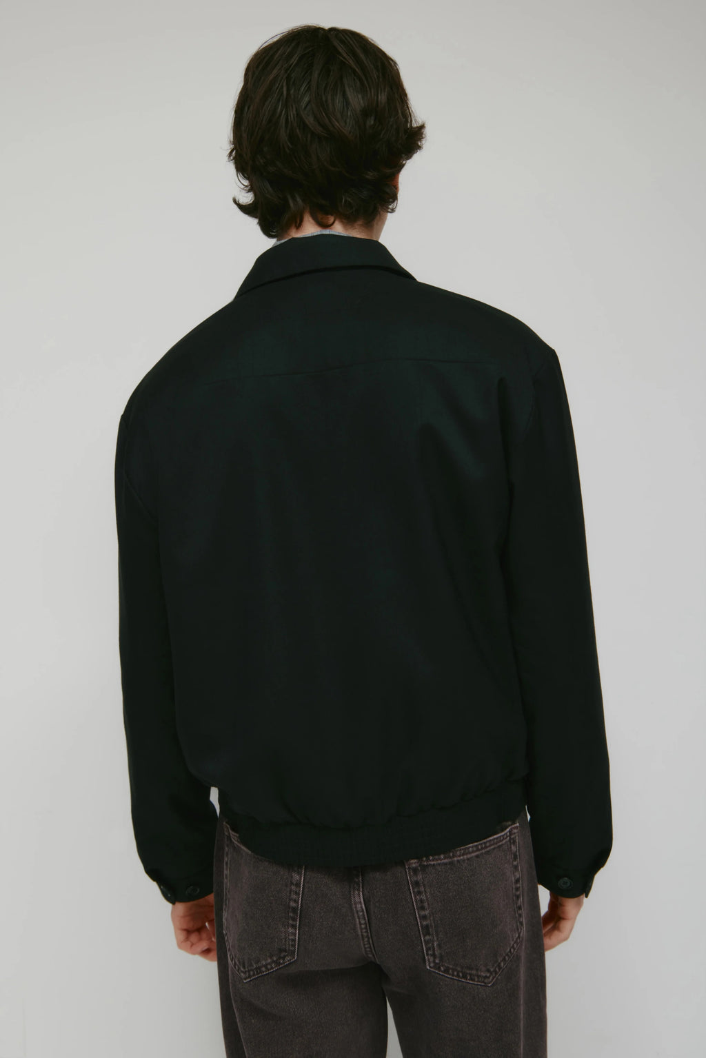 Schwarze Jacke
